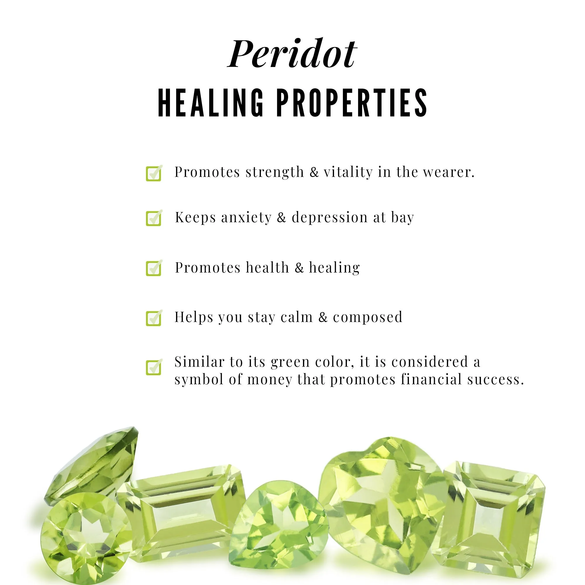 1.25 CT Peridot Flower Engagement Ring with Diamond
