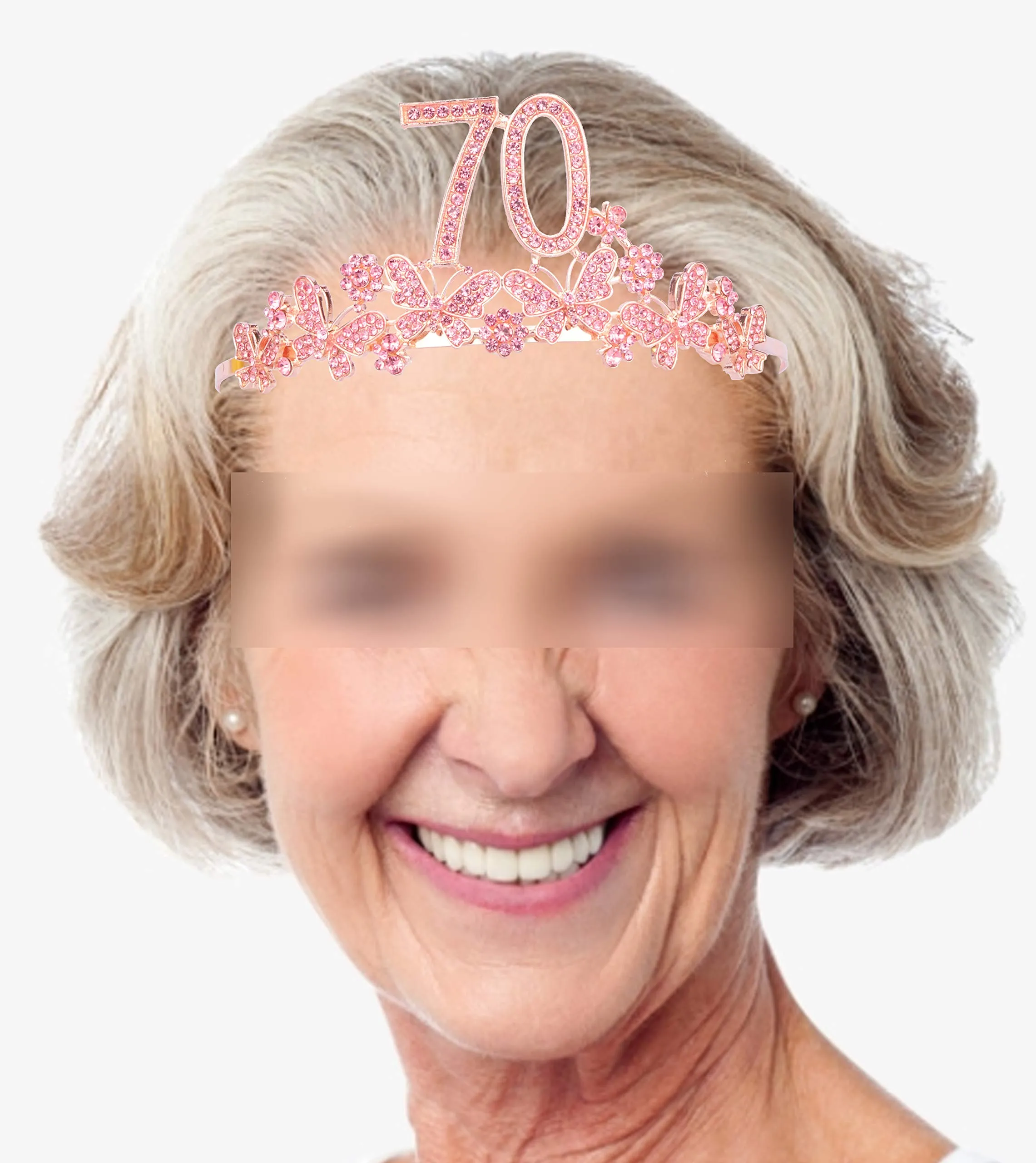 70th Birthday Tiara,70 Birthday Crown,70th Birthday Gifts for Women,70th Birthday