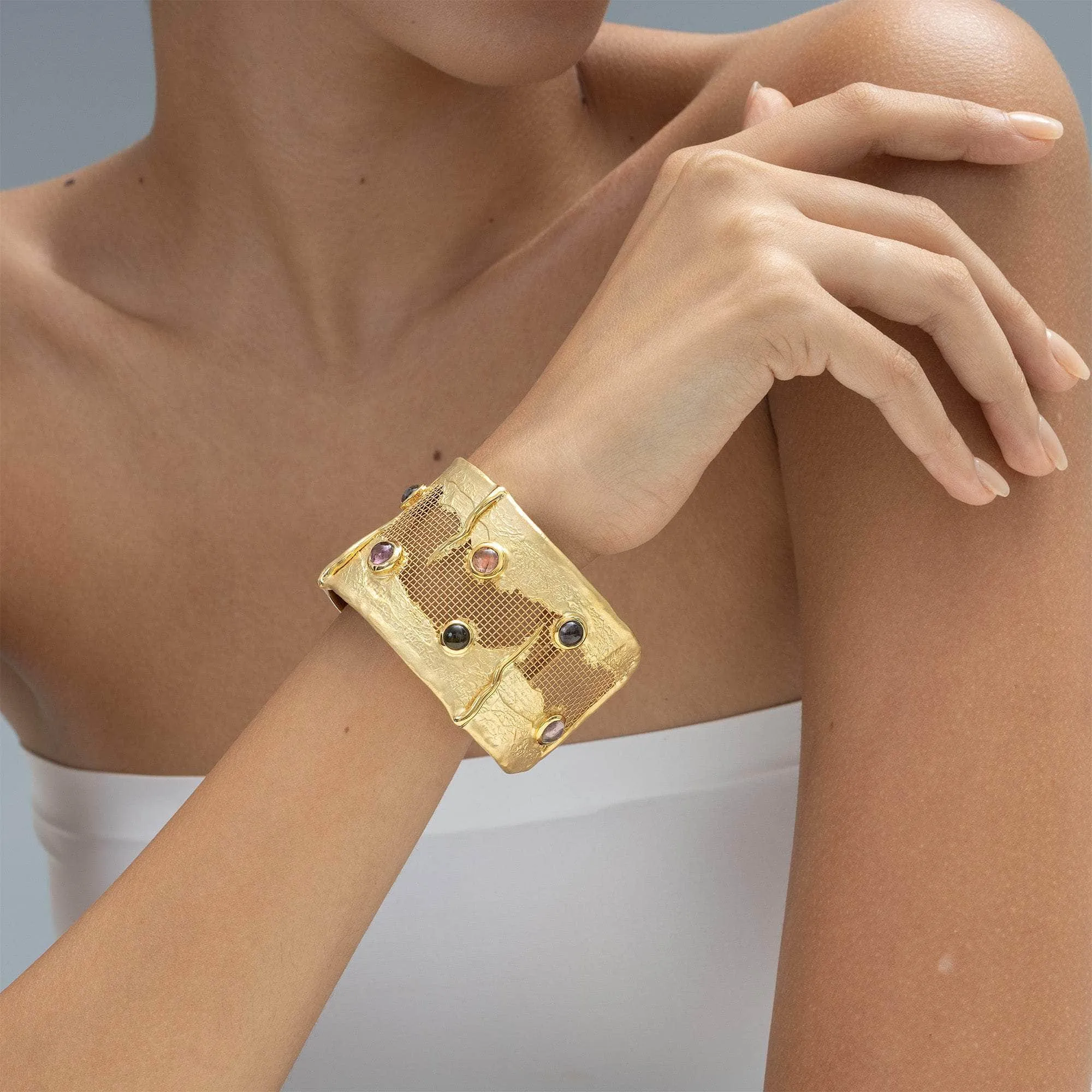 Acrux Tourmaline Bangle