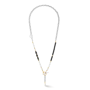 Art Deco Elegance necklace bicolour