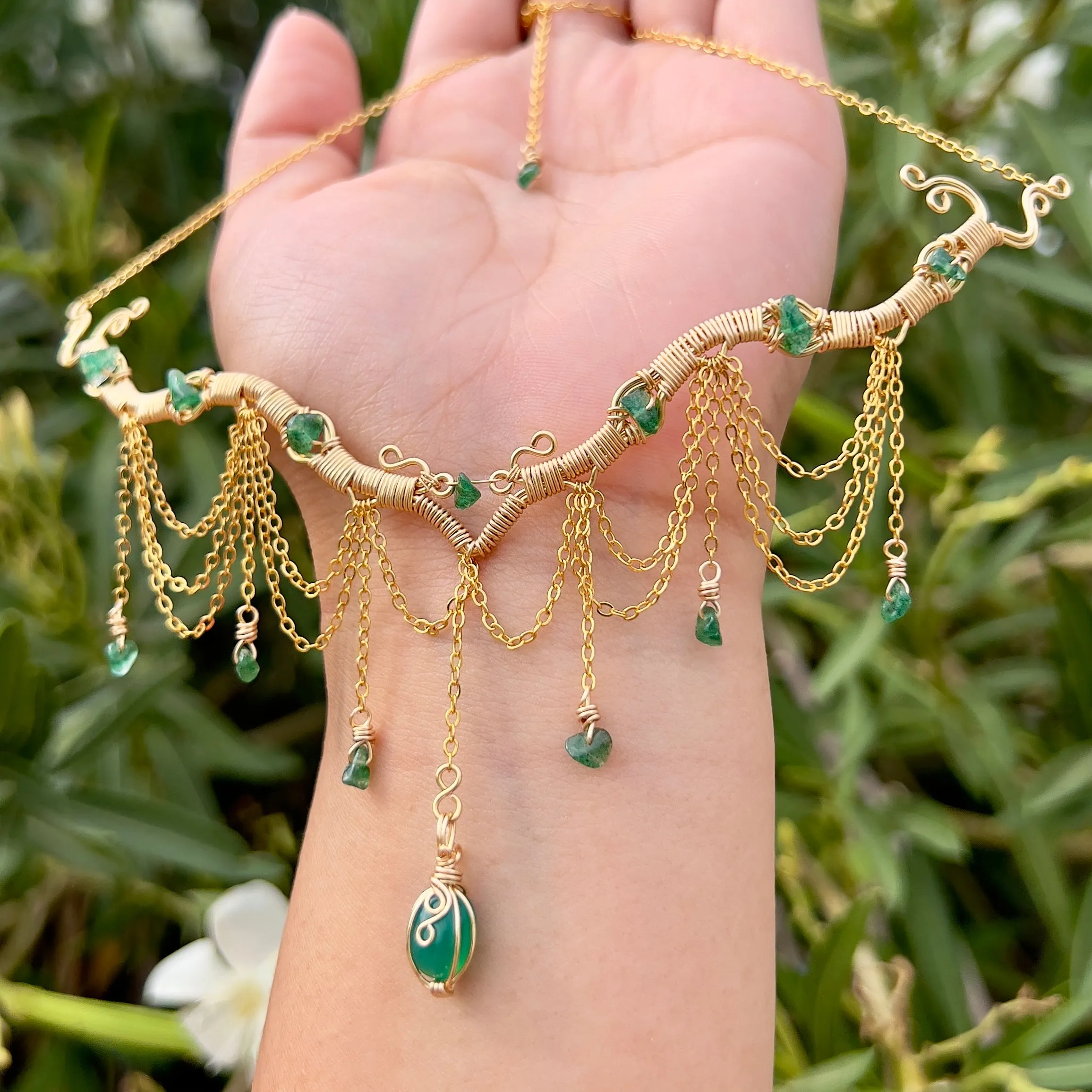 Astraea in Green Onyx✵