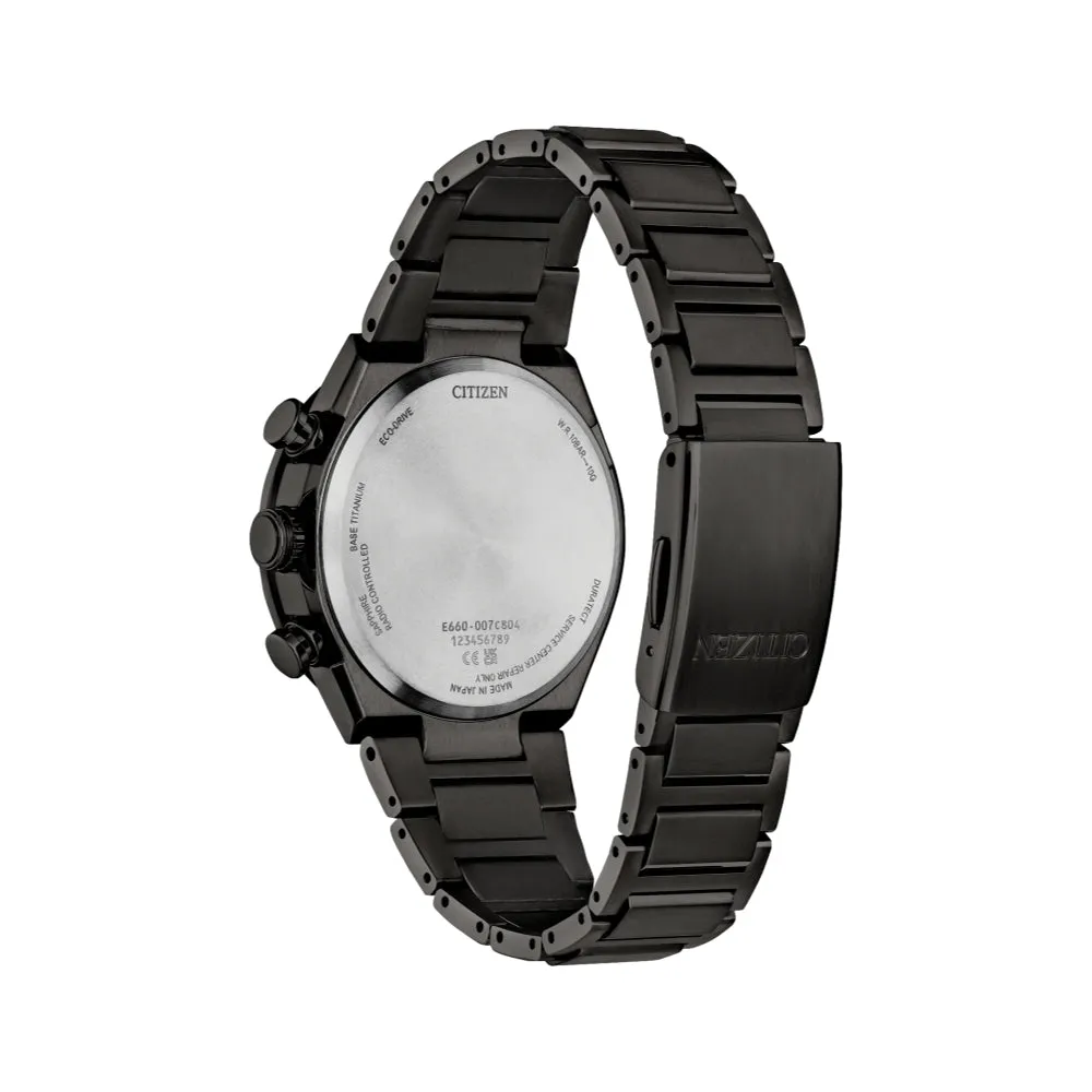 Attesa E660 Black Super Titanium Black Dial