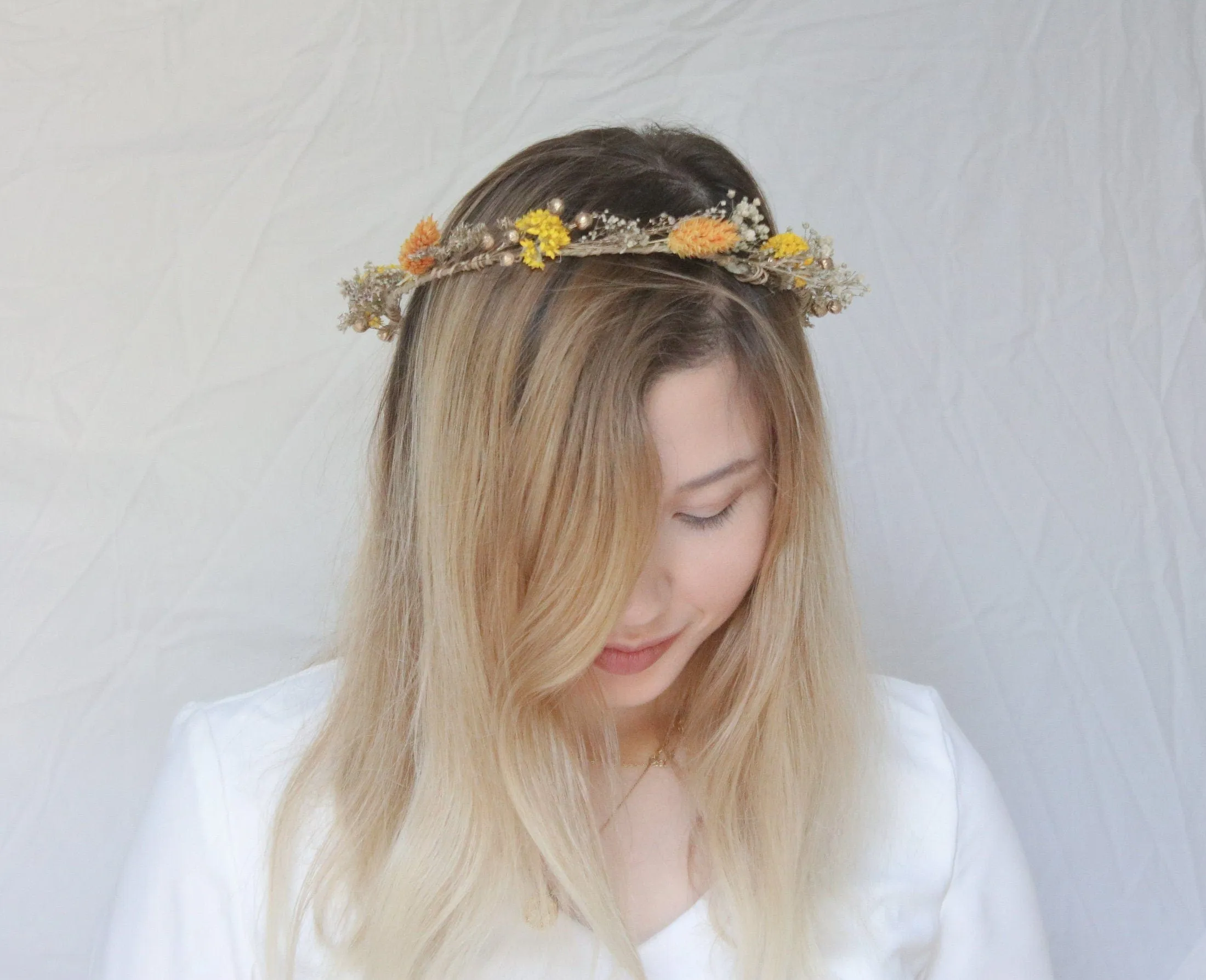 Autumn Wedding Halloween Crown, Fall Crown, Christmas Wedding Crown Gift Idea, fall wedding, rustic wedding