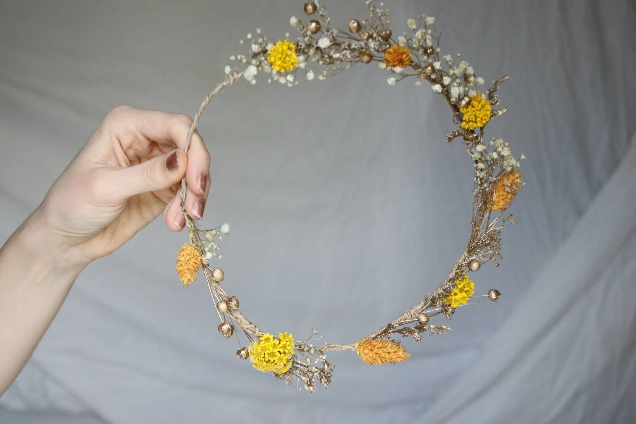 Autumn Wedding Halloween Crown, Fall Crown, Christmas Wedding Crown Gift Idea, fall wedding, rustic wedding
