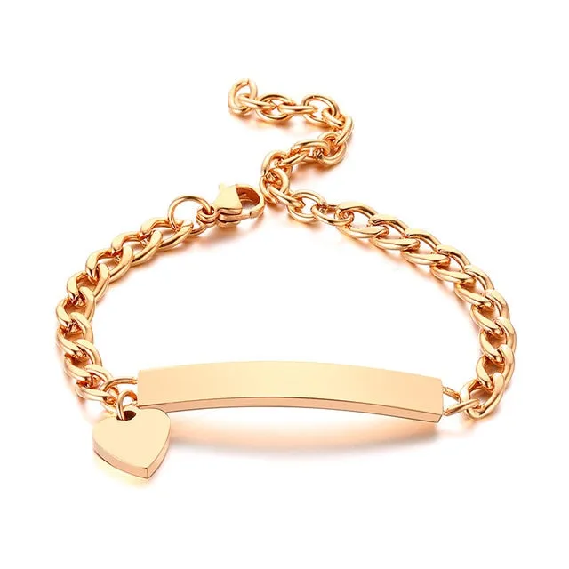 Baby Name Bracelet | Baby Bracelet Silver | Child ID Bracelet | Custom Name Bracelet | Personalized Bracelet for Women | Gold Baby Bracelet