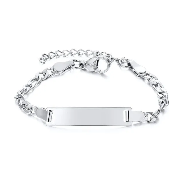 Baby Name Bracelet | Baby Bracelet Silver | Child ID Bracelet | Custom Name Bracelet | Personalized Bracelet for Women | Gold Baby Bracelet