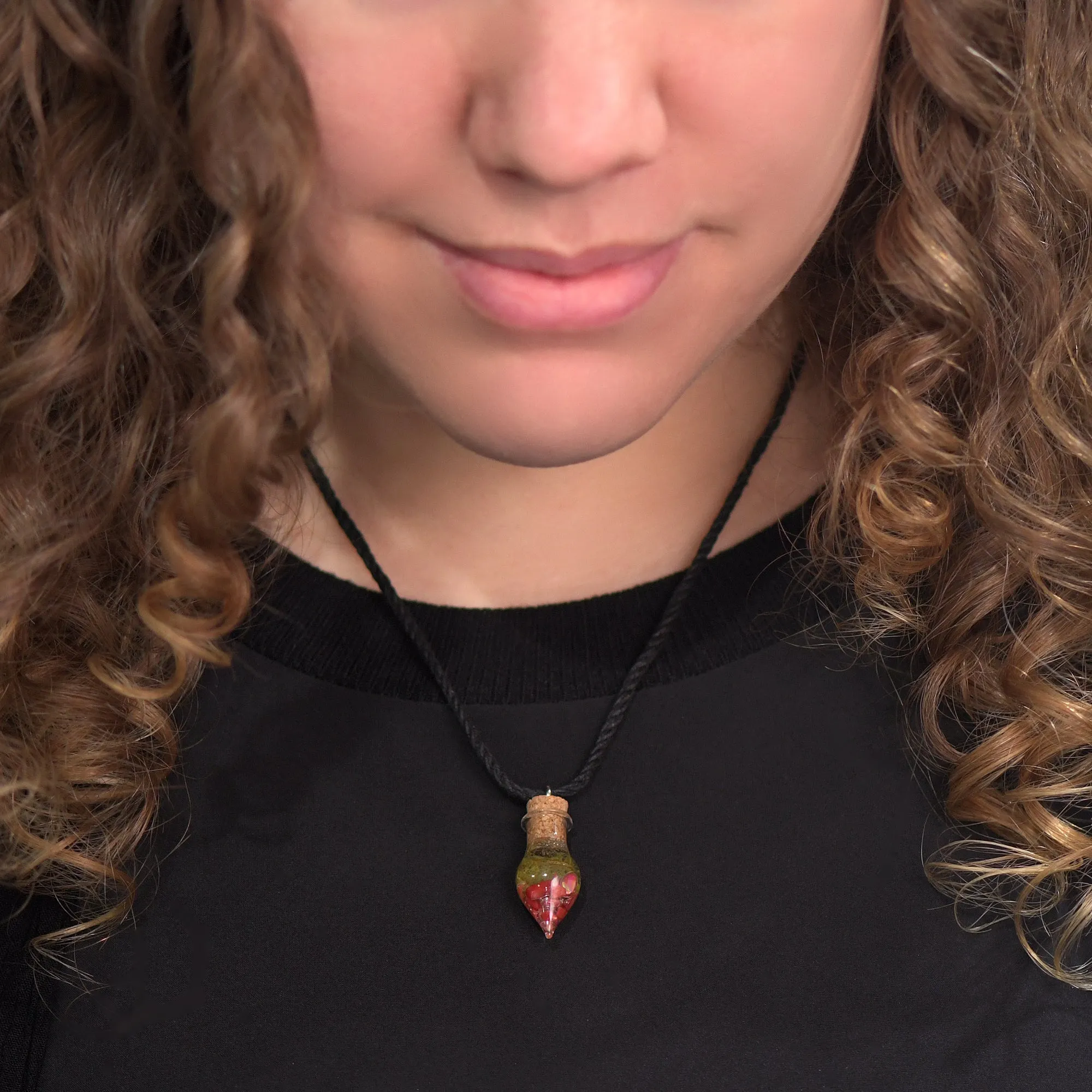 Bamboo Coral Peace Necklace
