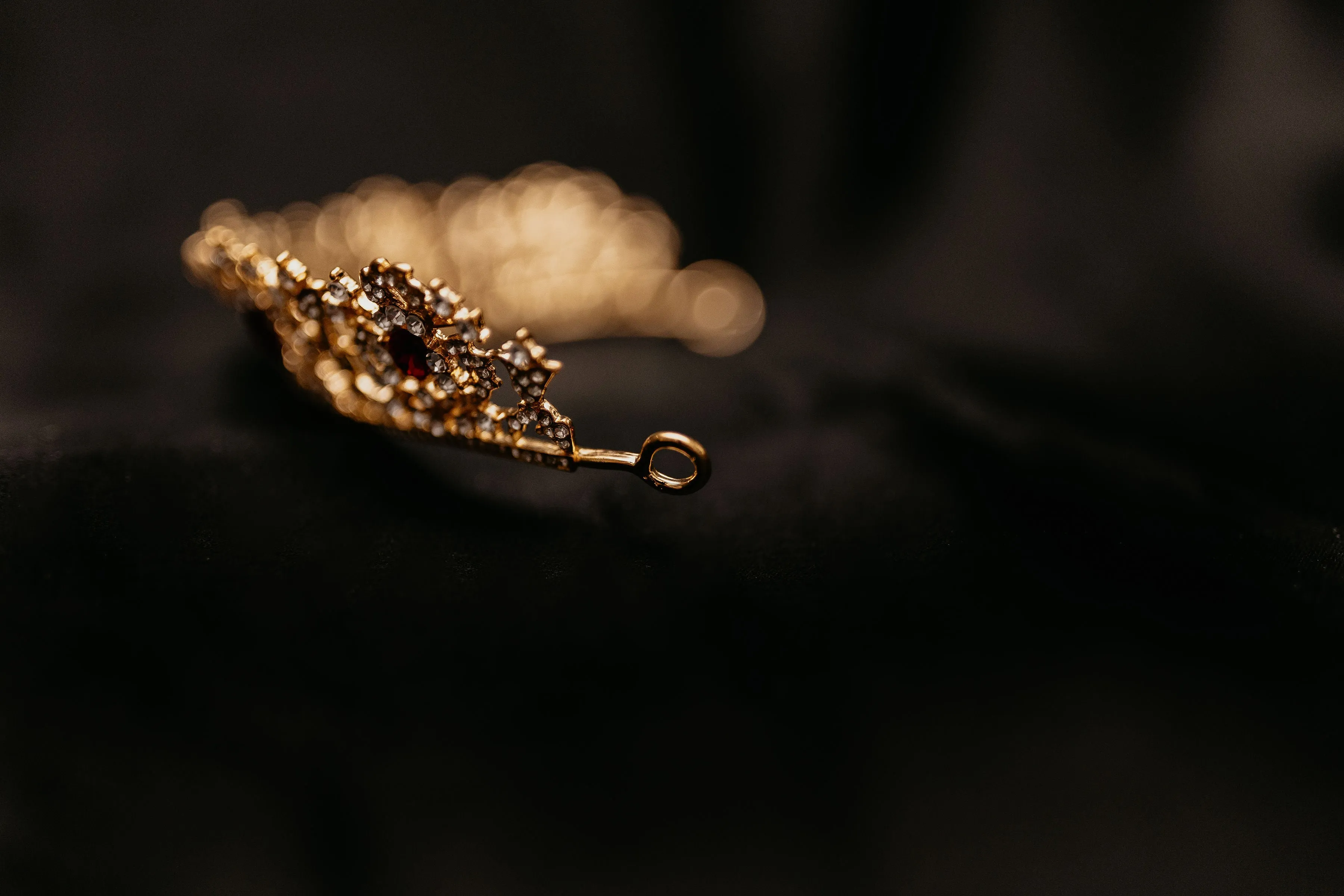 Benjamina's Tiara in Red
