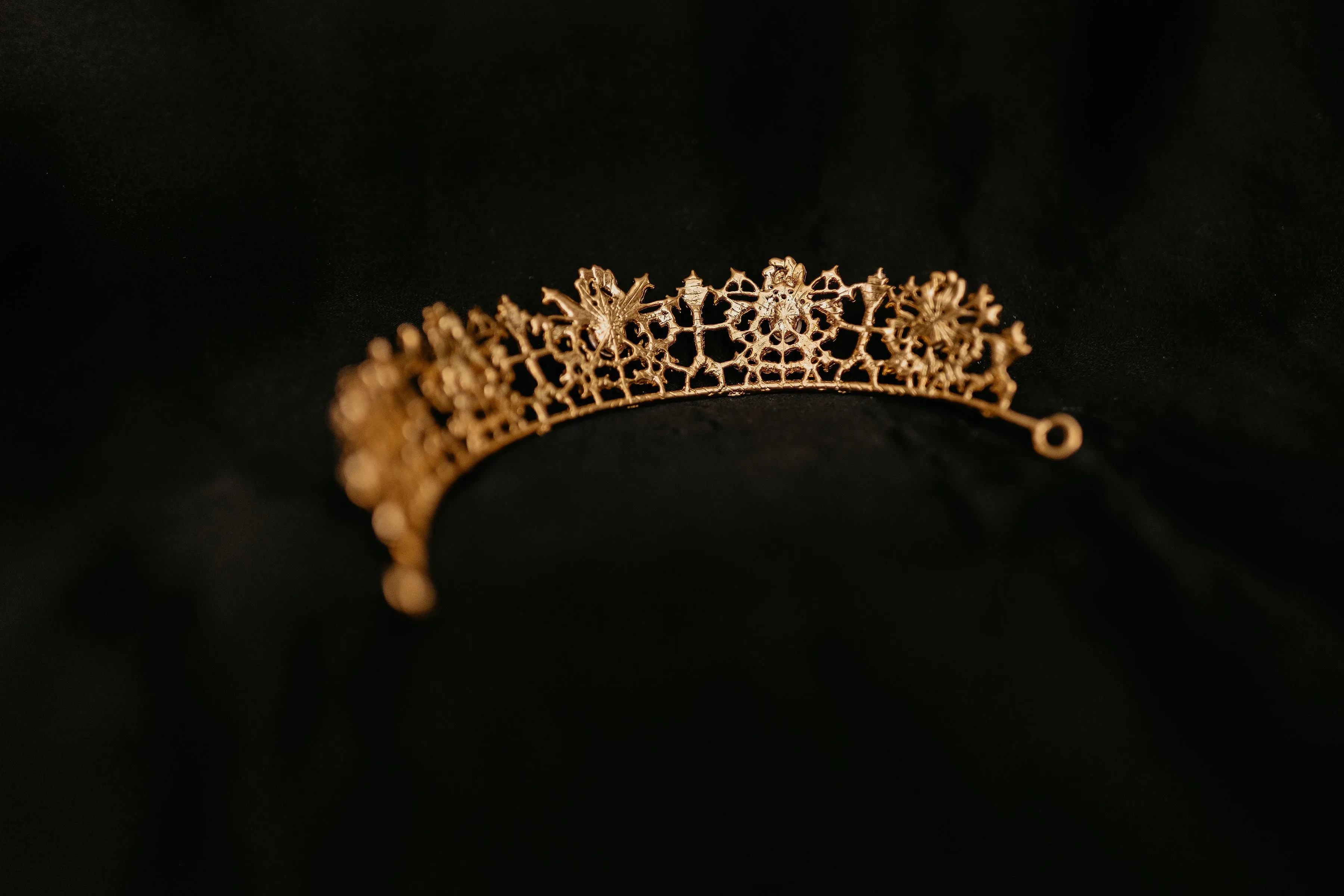Benjamina's Tiara in Red