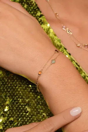 Bracelet "Colormix" - 3,19Ct/7