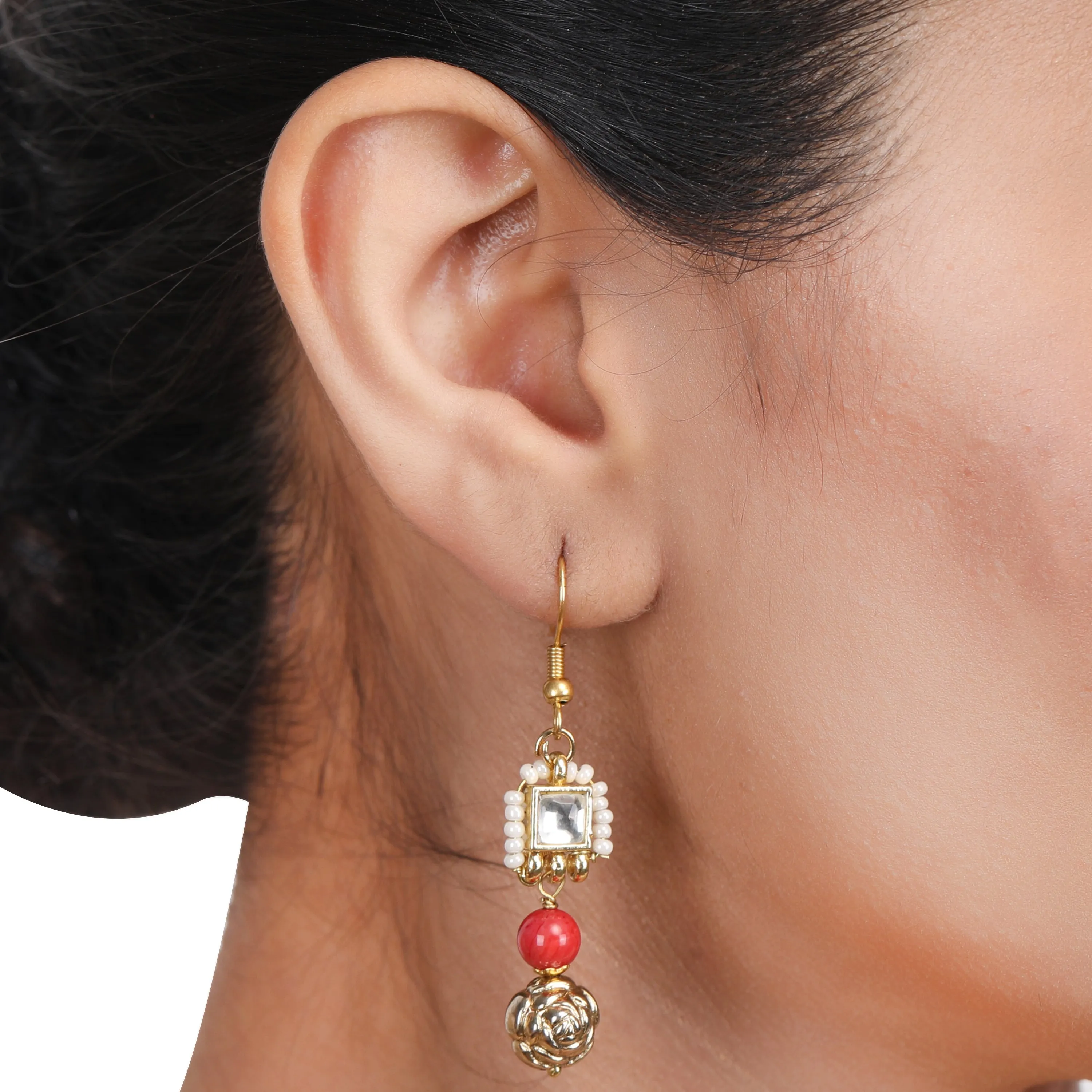 Chamak JIVIKA KUNDAN NECKLACE SET