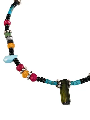 Chrome Diopside Beaded Gemstone Bracelet #2