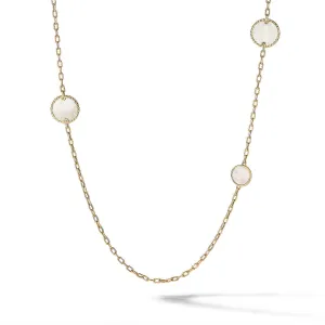 David Yurman 3mm Elements Station Necklace