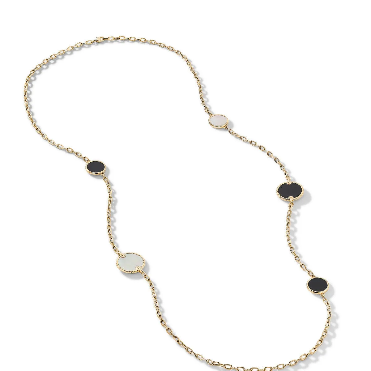 David Yurman 3mm Elements Station Necklace