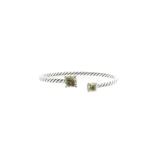 David Yurman Chatelaine Bypass Bracelet with Citrine & Diamonds
