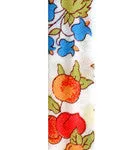 Diamante Horseshoe Lucky Charm Liberty Print Braid Bracelet
