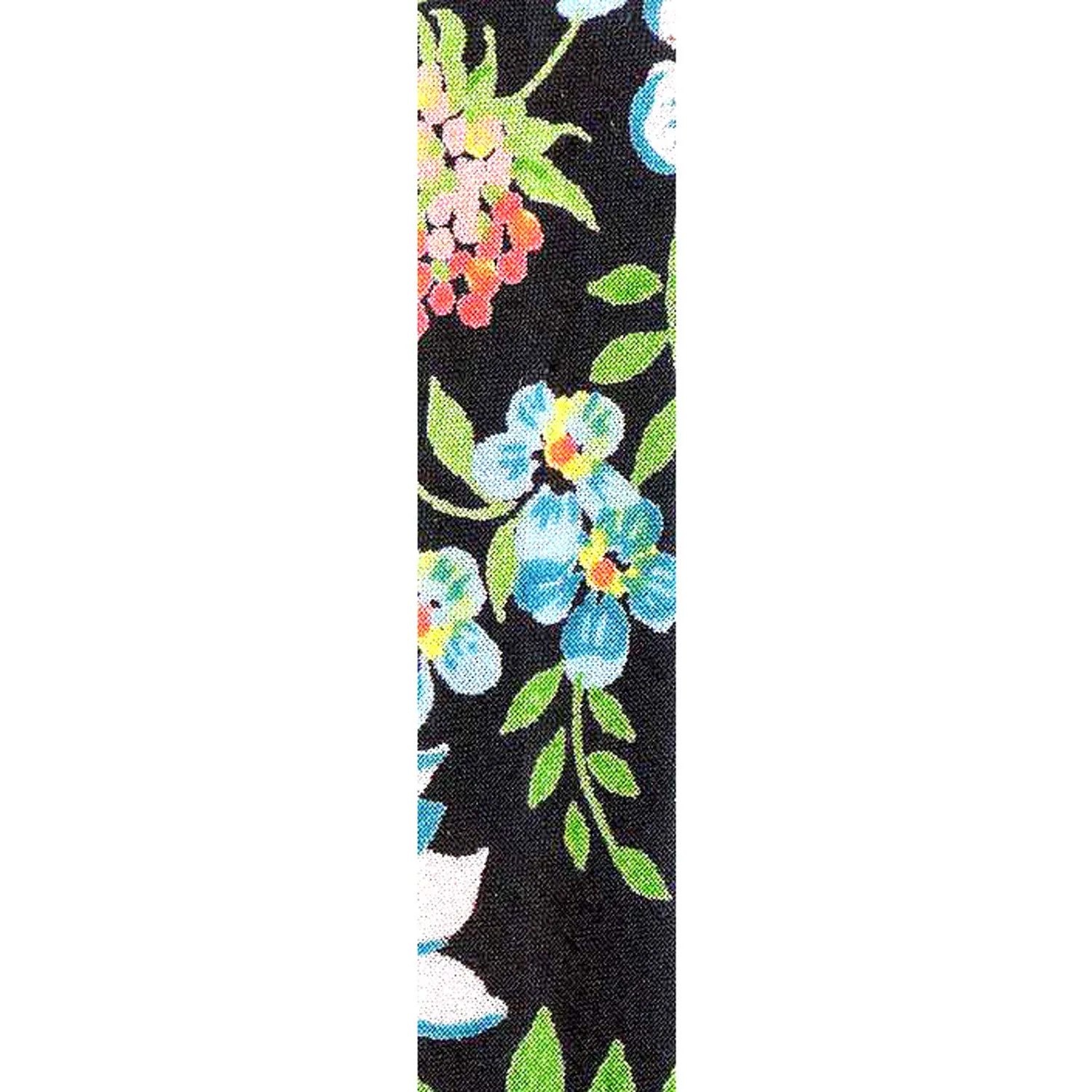Diamante Horseshoe Lucky Charm Liberty Print Braid Bracelet