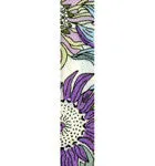 Diamante Horseshoe Lucky Charm Liberty Print Braid Bracelet