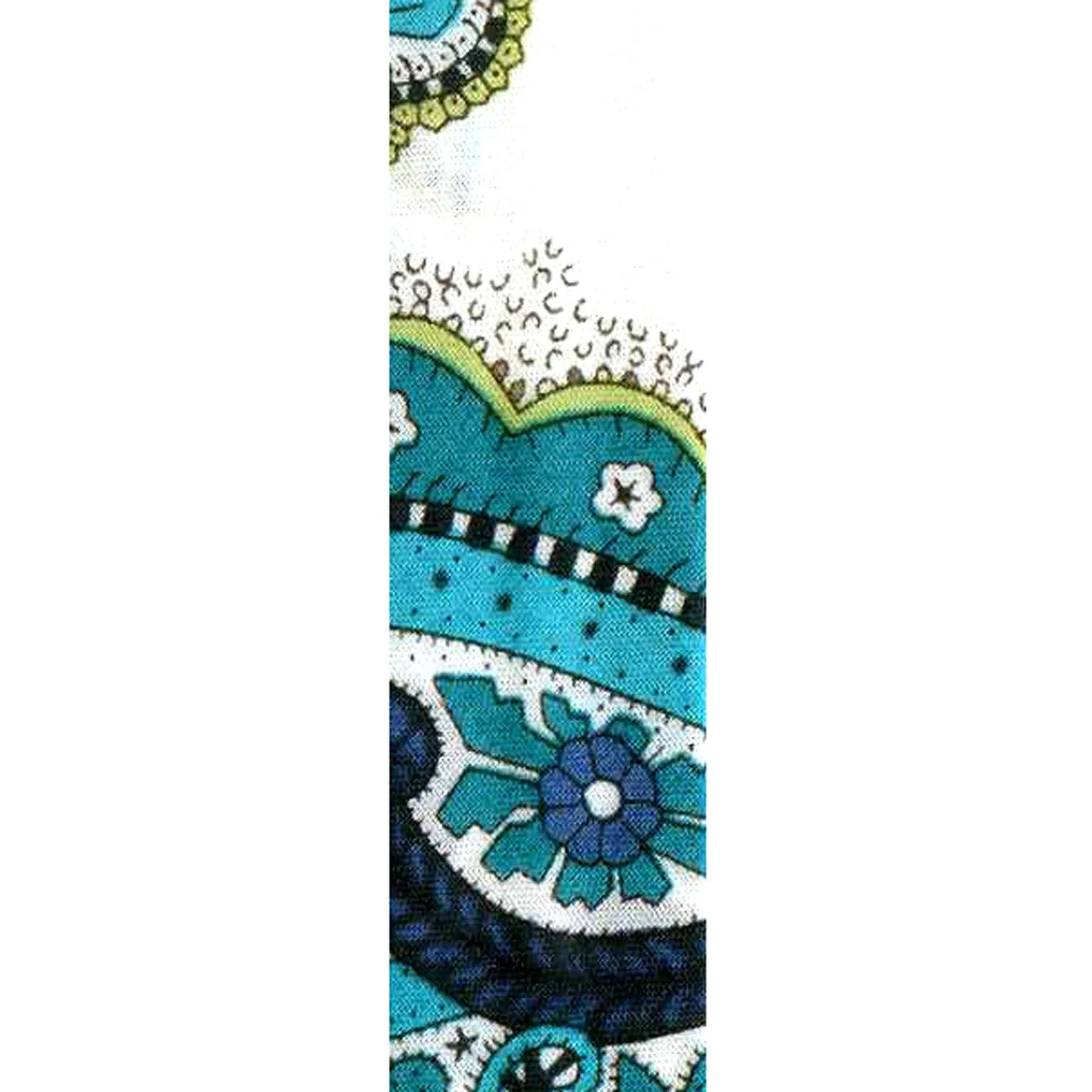 Diamante Horseshoe Lucky Charm Liberty Print Braid Bracelet