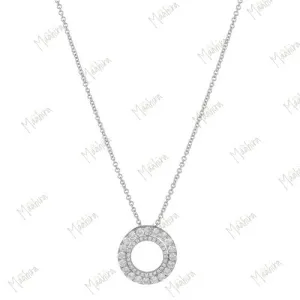 Diamond White Gold Necklace