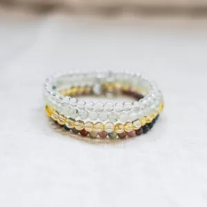 Divine Joy & Happiness Energy Bracelet Pack by Tiny Rituals