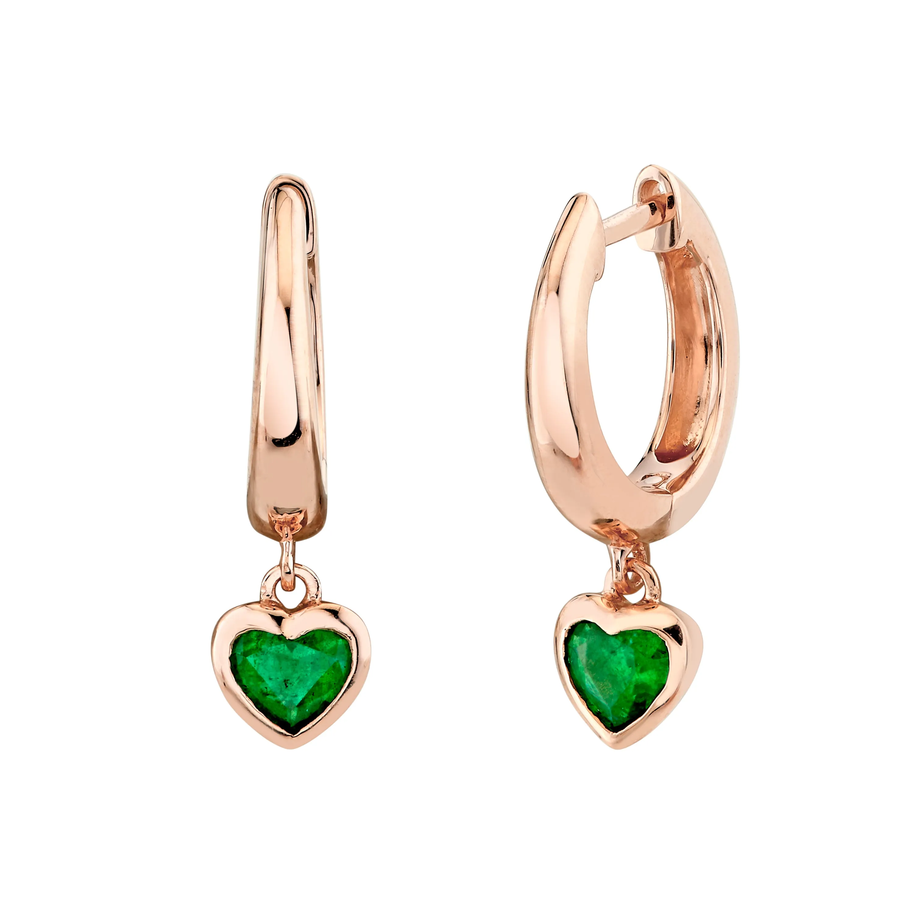 EMERALD HEART DROP HUGGIES