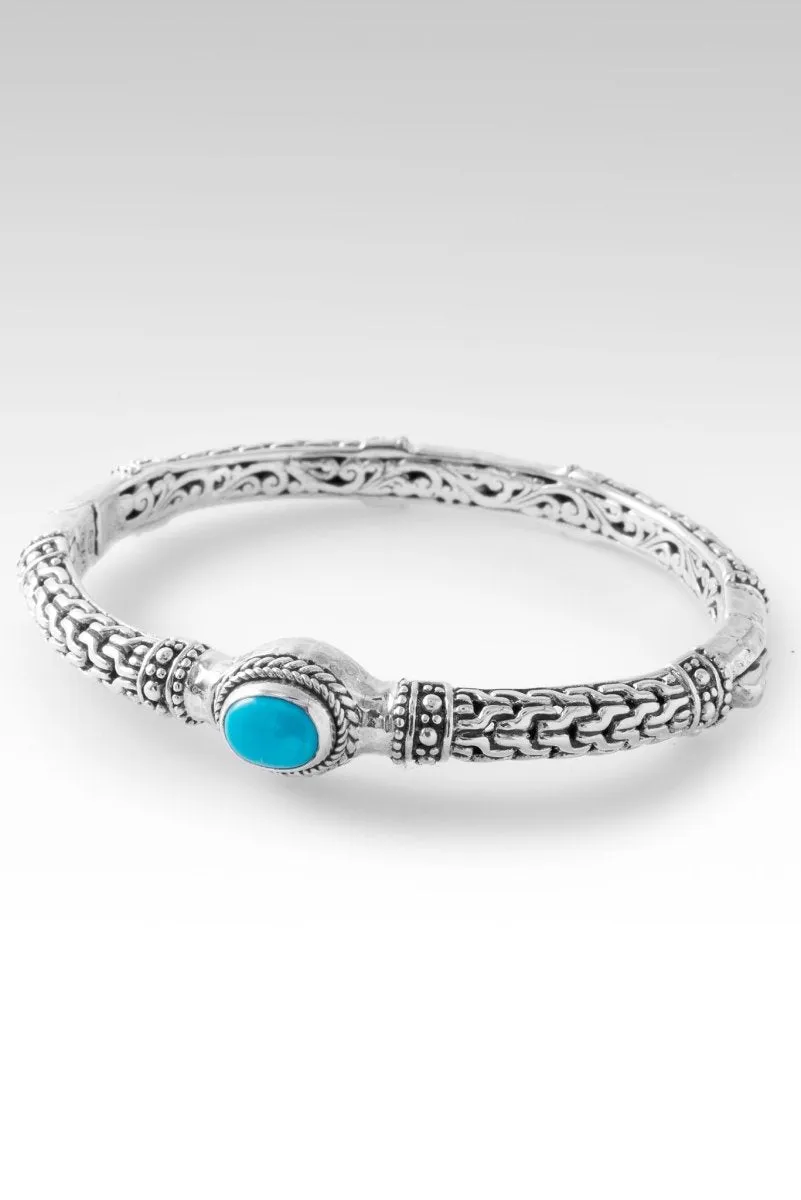 Forge Ahead Bangle™ in Sleeping Beauty Turquoise