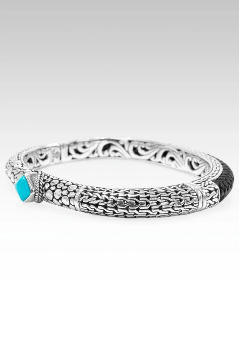 Generosity Prospers Bangle™ Sleeping Beauty Turquoise