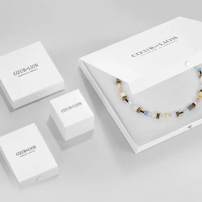 GeoCUBE® Iconic Precious Onyx Crystal-Black Earrings 4018/21-1318