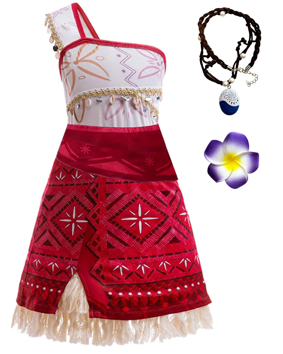Girls Princess Costume Moana Outfit