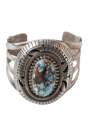 Golden Hills Turquoise Statement Bracelet