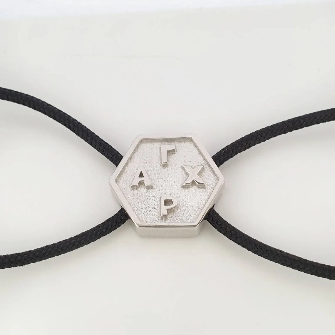 Hexagon Custom Bracelet With Initials