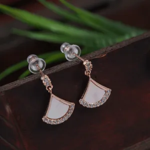 Korean Gold/Silver/Rosegold Plated Bvlgari Diva Drop Earring