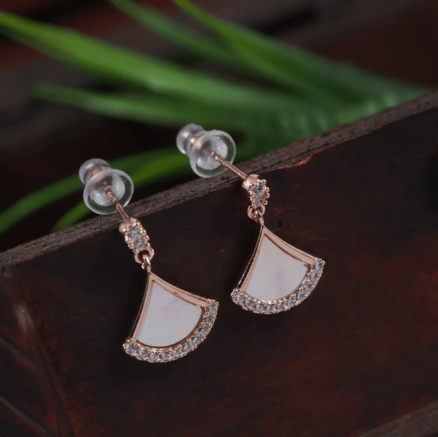 Korean Gold/Silver/Rosegold Plated Bvlgari Diva Drop Earring