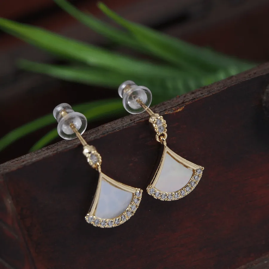 Korean Gold/Silver/Rosegold Plated Bvlgari Diva Drop Earring