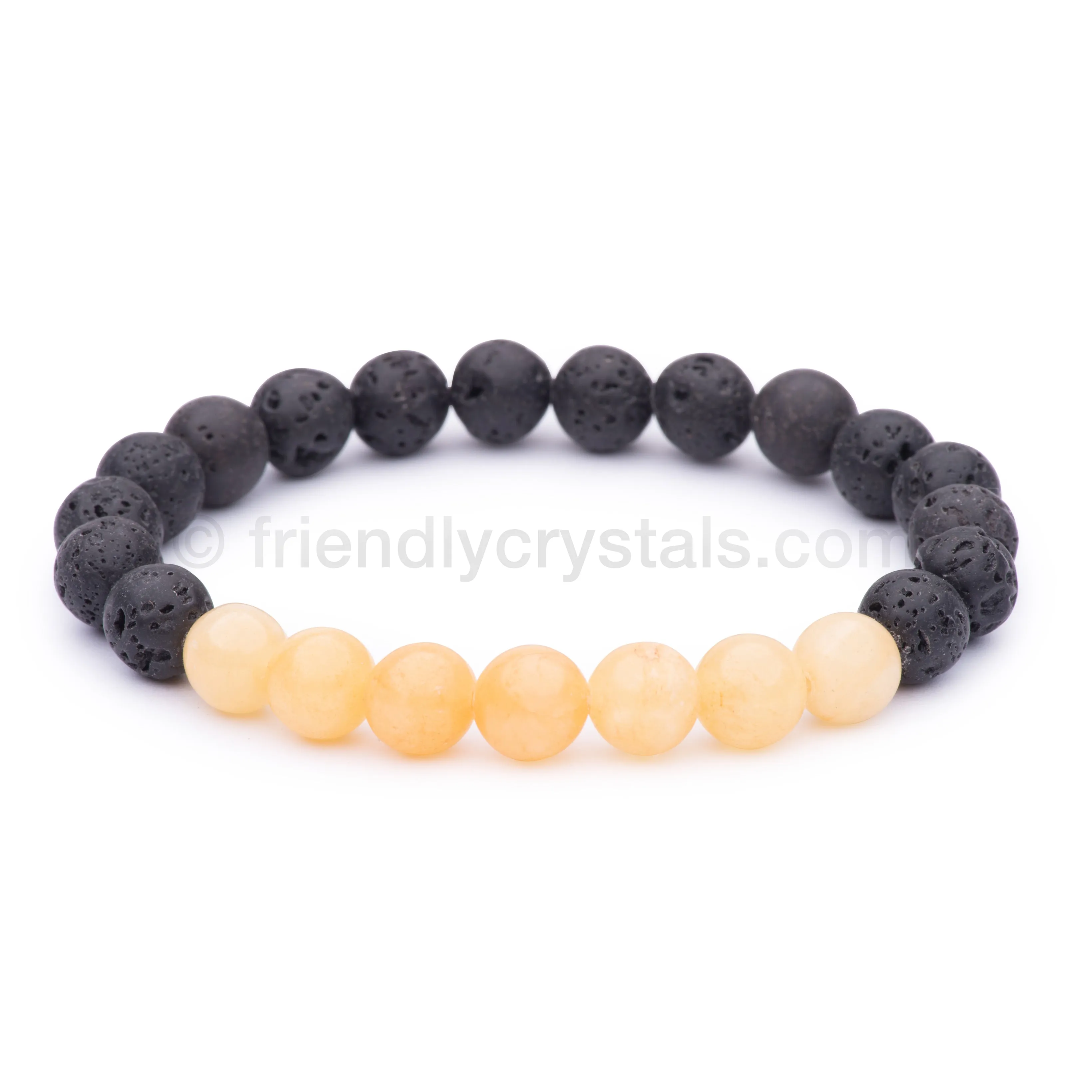 Lava Aromatherapy Gemstone Bracelets Combo Pack: 144 Lava Aromatherapy Bracelets 8mm & FREE Rotating Display Stand!
