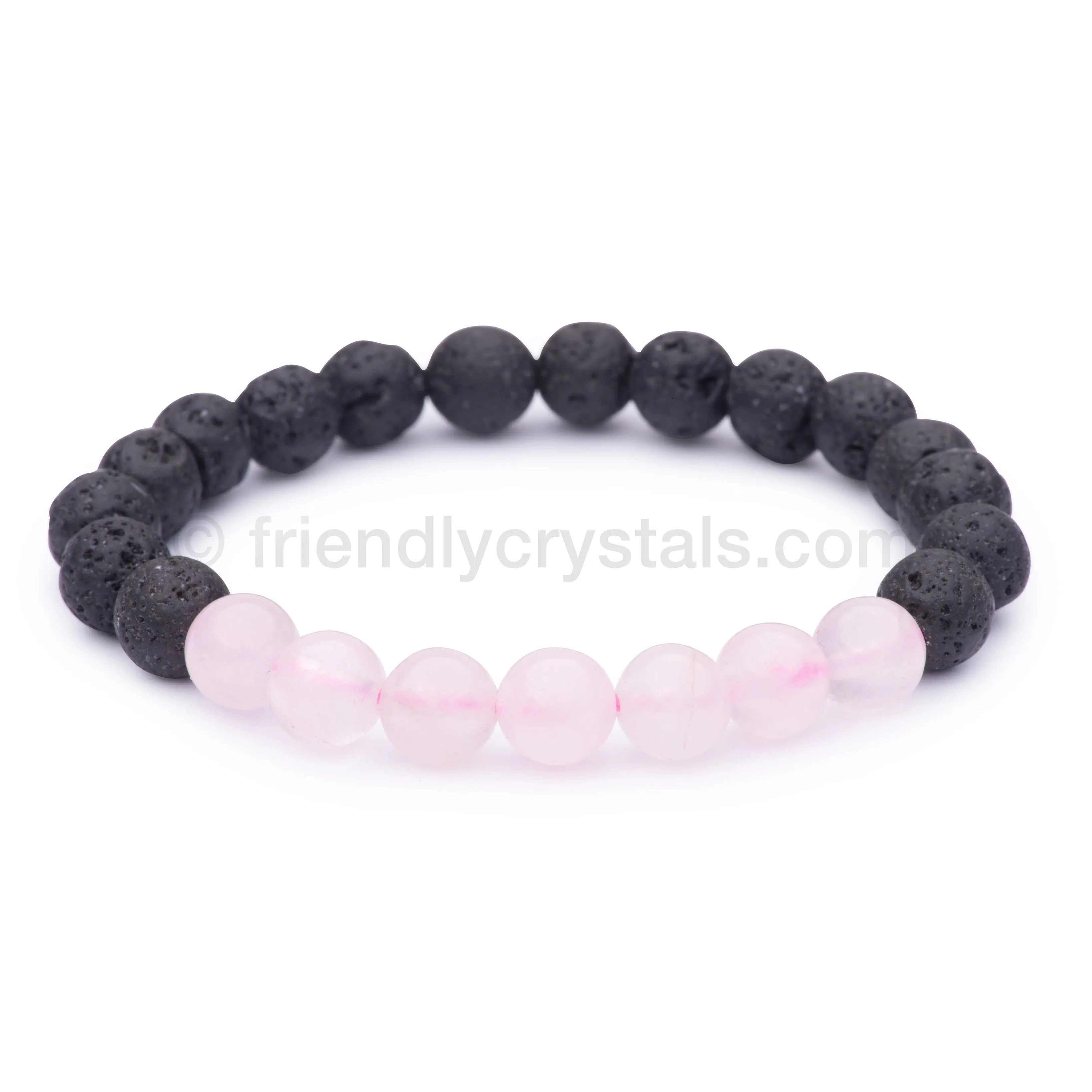 Lava Aromatherapy Gemstone Bracelets Combo Pack: 144 Lava Aromatherapy Bracelets 8mm & FREE Rotating Display Stand!