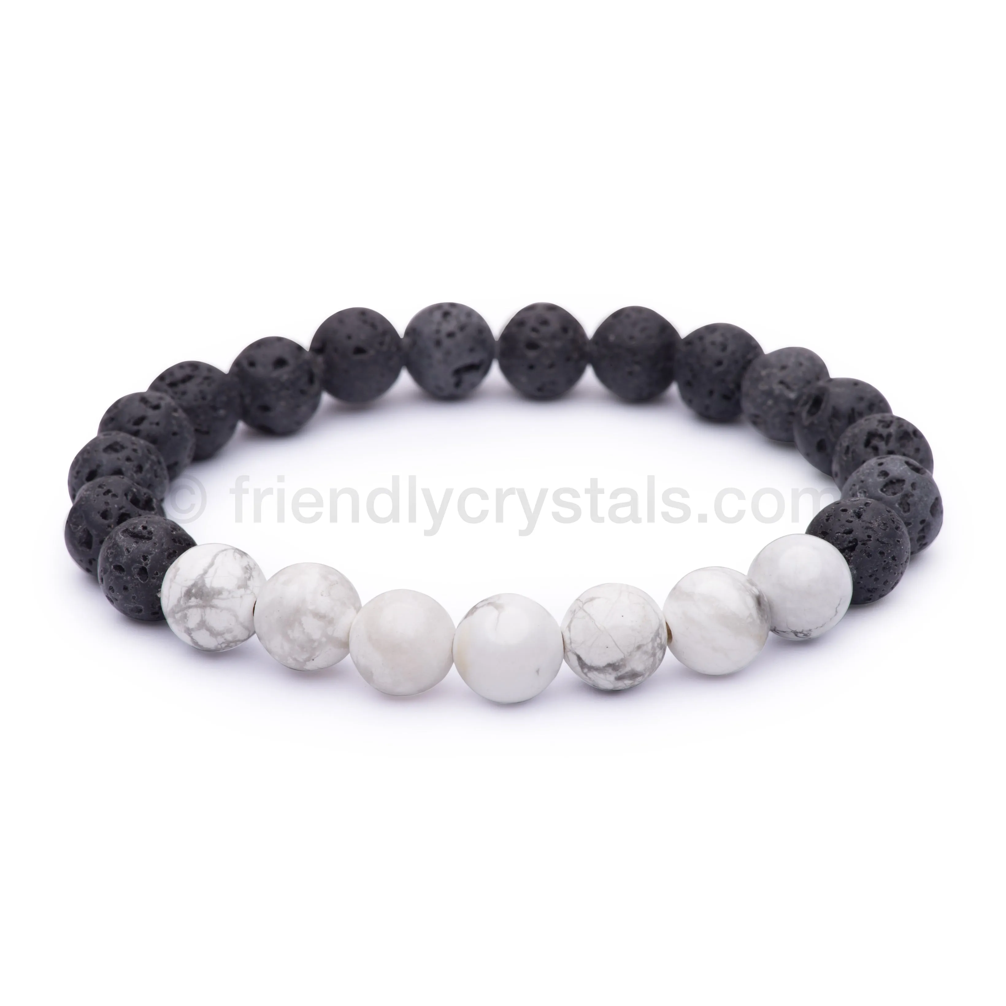 Lava Aromatherapy Gemstone Bracelets Combo Pack: 144 Lava Aromatherapy Bracelets 8mm & FREE Rotating Display Stand!