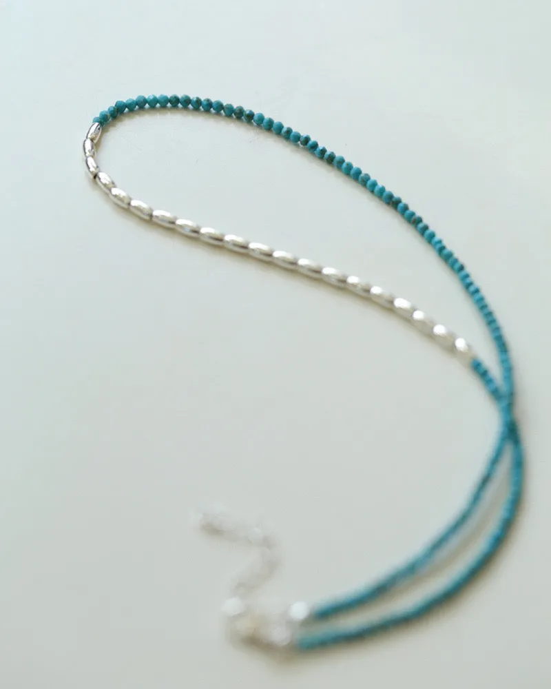 Mini Gemstones Beaded Necklace
