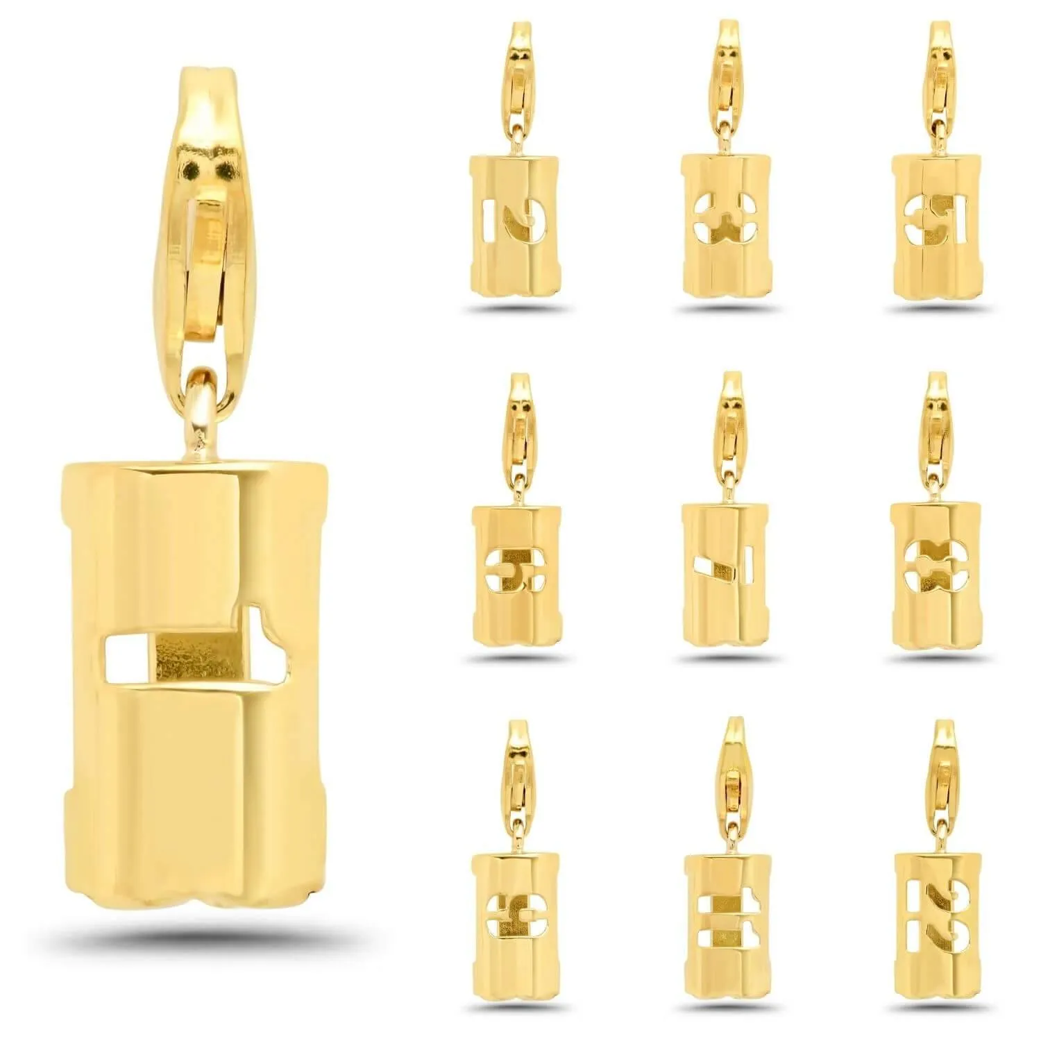 Numerology Charm   Citrine