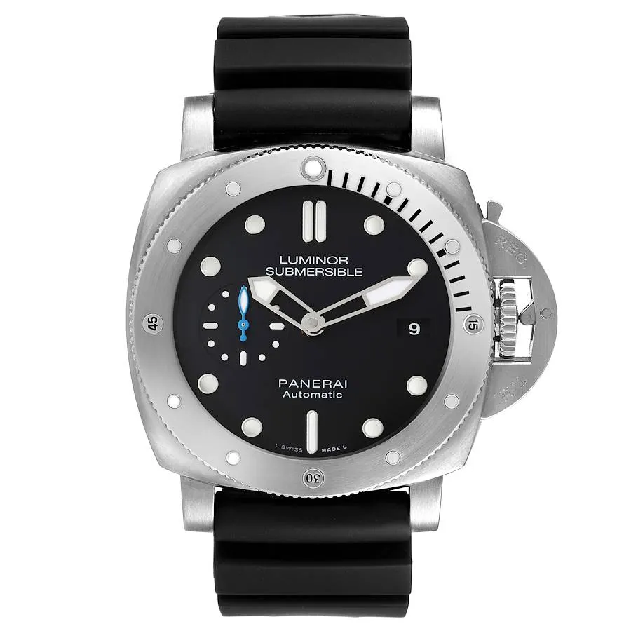 Panerai Luminor Submersible 47mm Automatic Titanium Pam1305 Unworn Box and Papers