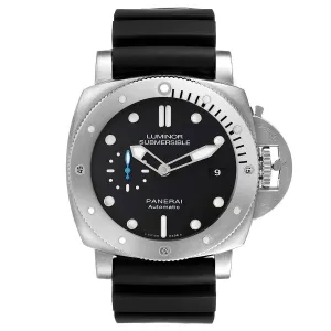 Panerai Luminor Submersible 47mm Automatic Titanium Pam1305 Unworn Box and Papers
