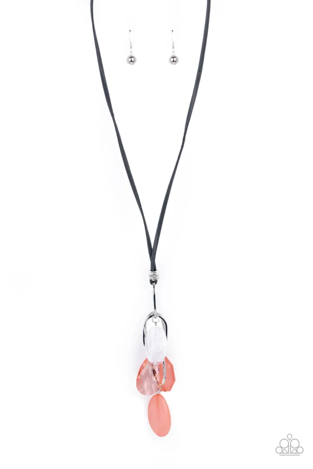 Paparazzi Fundamentally Flirtatious Necklace Orange