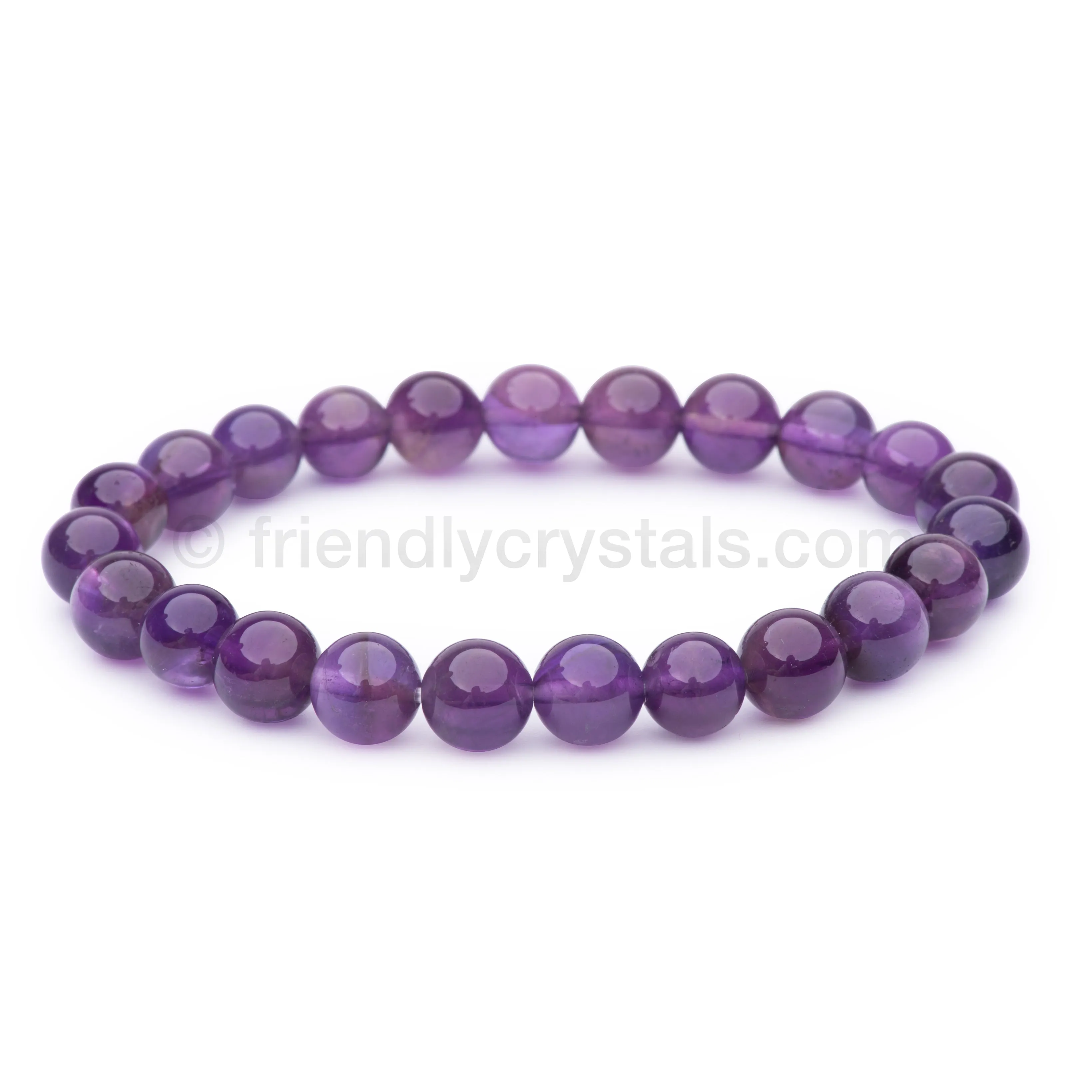 Popular Gemstone Bracelets Combo Pack - 144 Gemstone Power Bracelets 8 mm & FREE Rotating Display Stand!