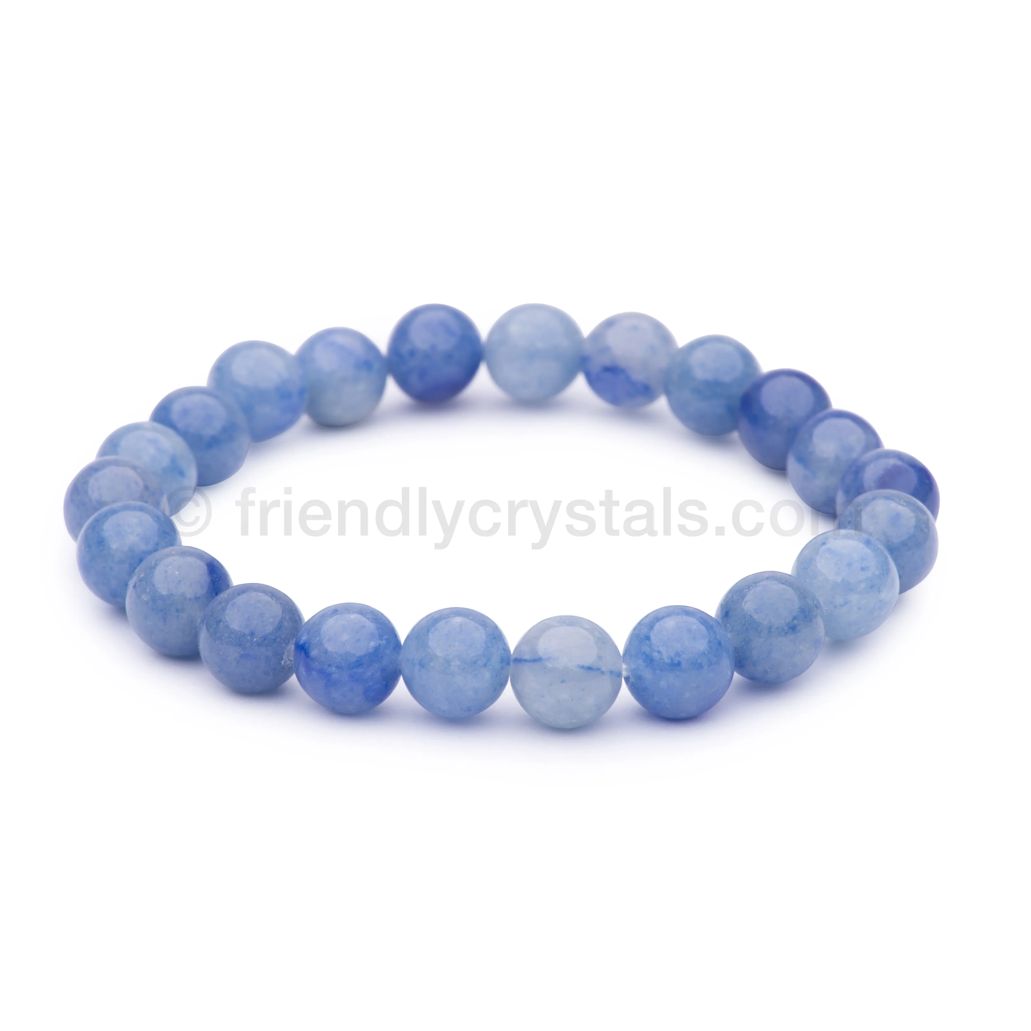 Popular Gemstone Bracelets Combo Pack - 144 Gemstone Power Bracelets 8 mm & FREE Rotating Display Stand!