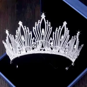 "Edyta" - Wedding Crystal Tiara
