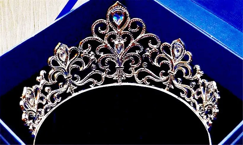 "Ellena" - Cubic Zirconia Bridal Tiara