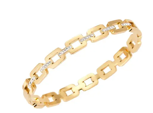 Roman Numeral Timepiece Bracelet