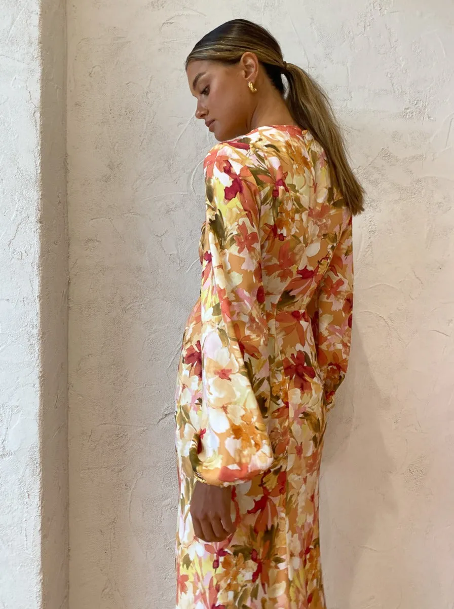 Significant Other Lucia Dress in Watercolour Floral