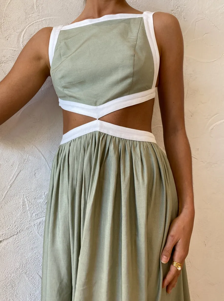 Significant Other Marino Dress in Sage